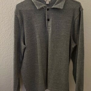 J. Crew Heather Gray Knit Top